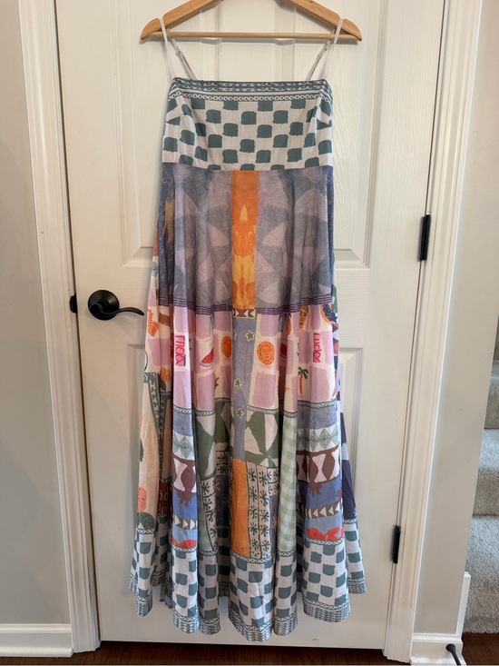 Anthropologie Dresses & Skirts - Anthropologie Multicolor Printed Tiered Maxi Dress